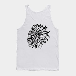 Six Of Crows - Skull And Feather Tank Top